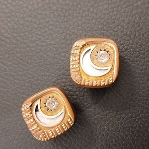 Unique Moon & Sun Cuff Links